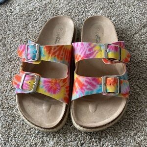 Tie Dye Sandals